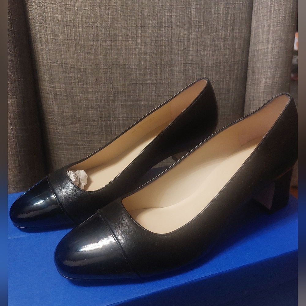 Stuart Weitzman Milla Pump Elegant Black Women's Shoes - Picture 4 of 12